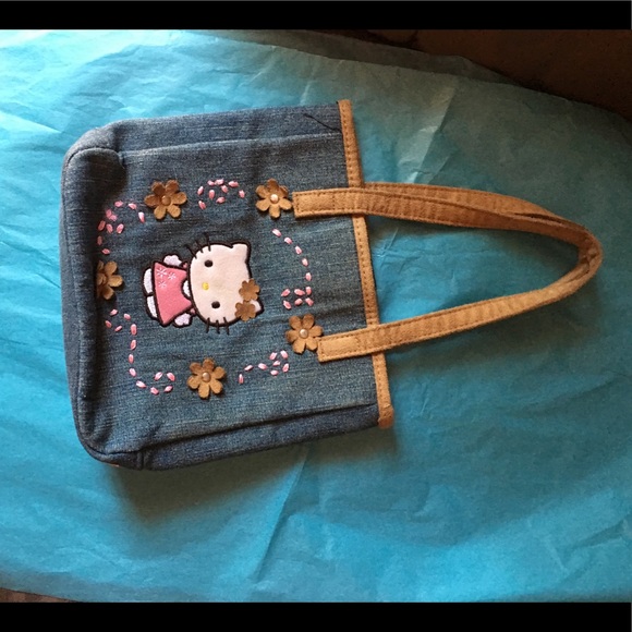 Mudd | Bags | Hello Kitty Denim Purse 